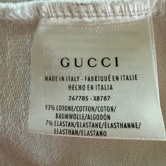 GUCCI White Women's Jacket SZ L